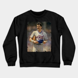 Keith Hernandez in New York Mets Crewneck Sweatshirt